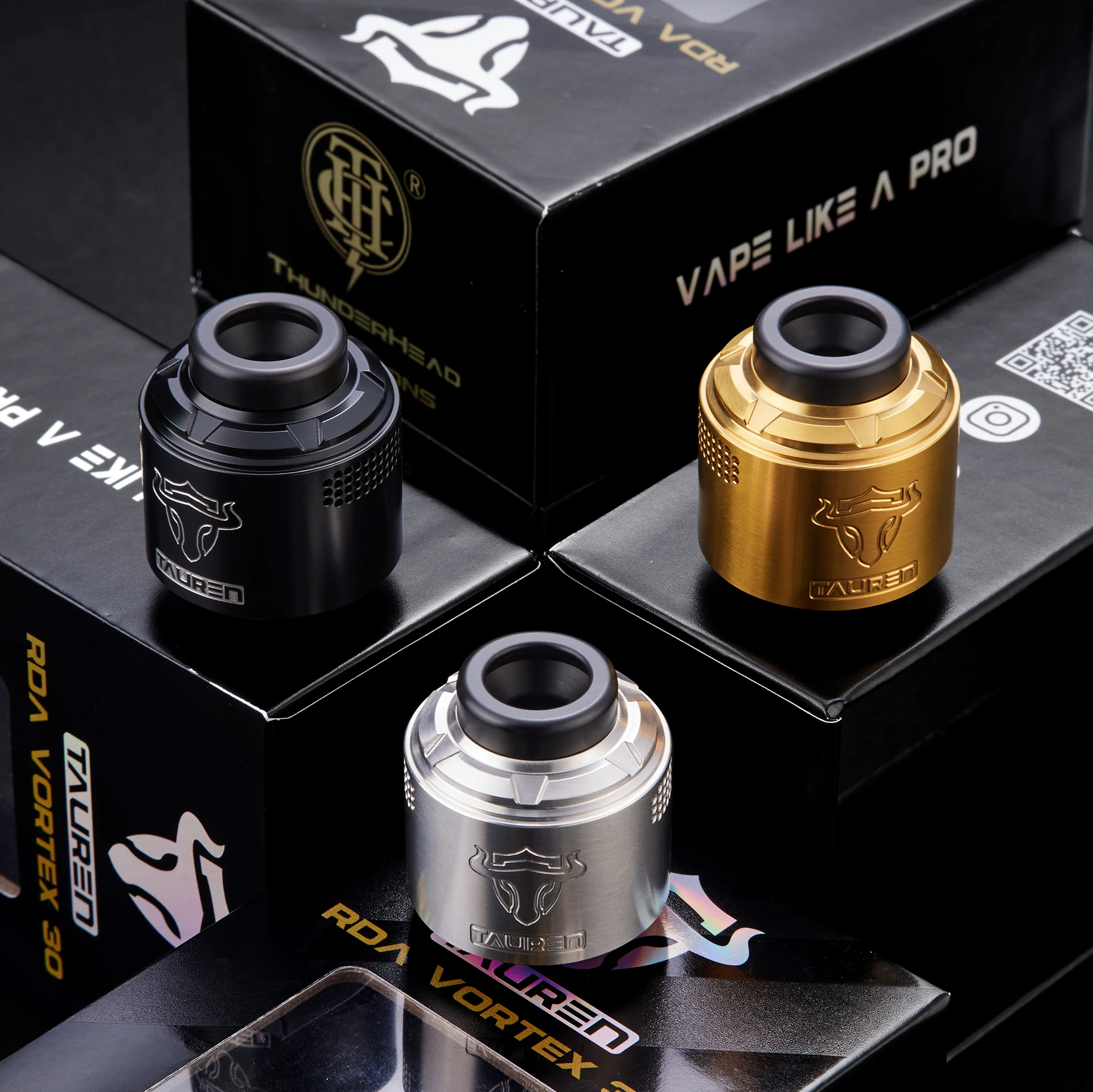 Rda Atomizer Deck - ThunderHead Creations TAUREN RDA VORTEX 30