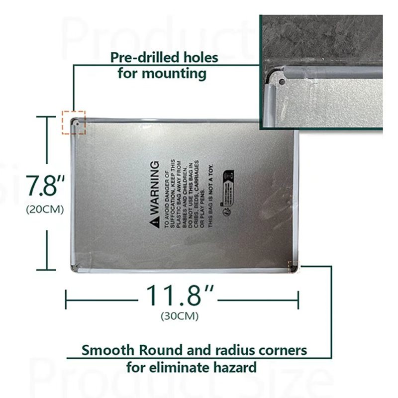 （2D Tin painting）Safety Sign 1 - مراجعة Vaping Store وسعره