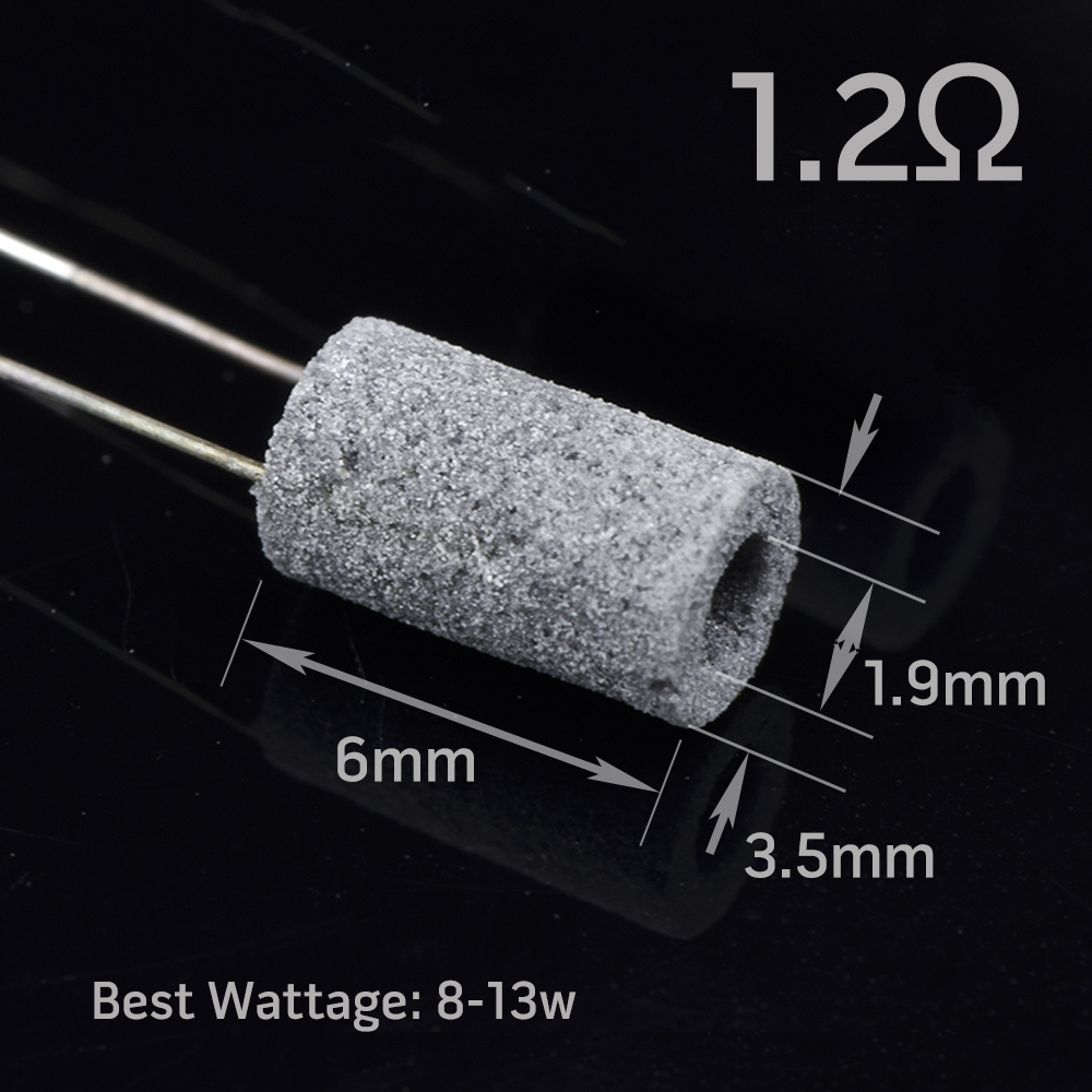 10pcs/lot Rebuild Ceramic Heat - مراجعة Coil Building Kit وسعره