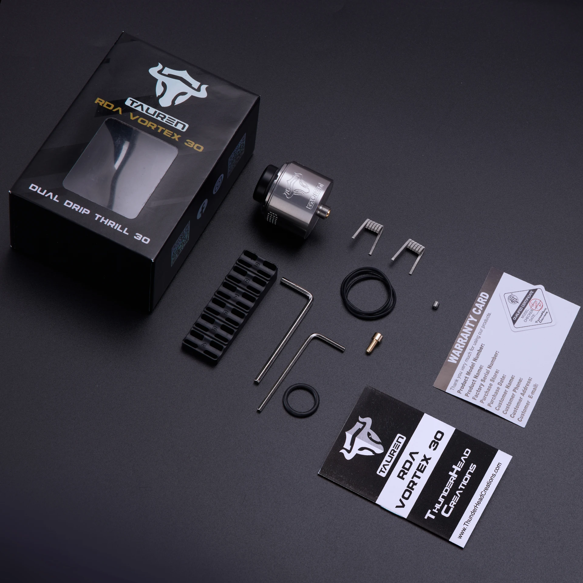 ThunderHead Creations TAUREN R - مراجعة Rda Atomizer Deck وسعره