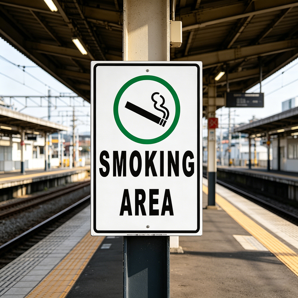Safety Sign Smoking Vaping All - مراجعة Vaping Store وسعره