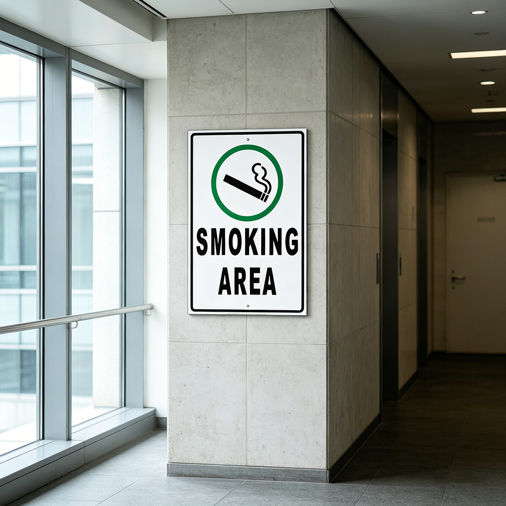 Safety Sign Smoking Vaping All - مراجعة Vaping Store وسعره