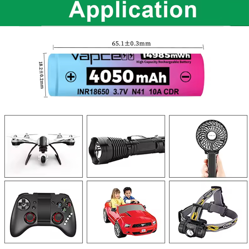New Original Vapcell N41 18650 - مراجعة Vape Battery 18650 وسعره