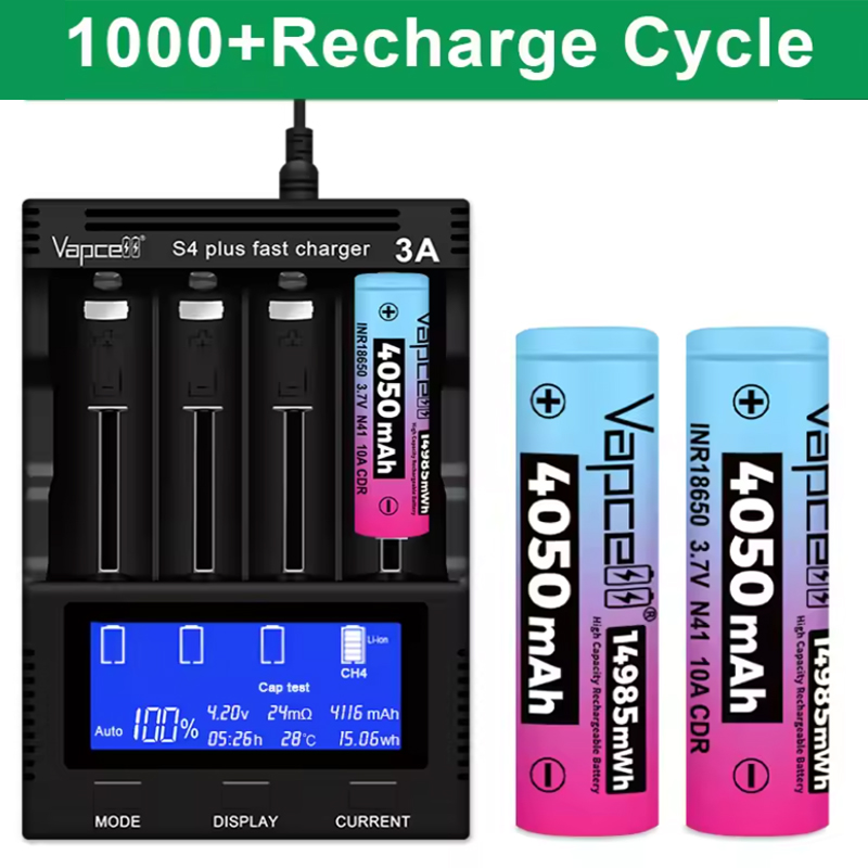 New Original Vapcell N41 18650 - مراجعة Vape Battery 18650 وسعره