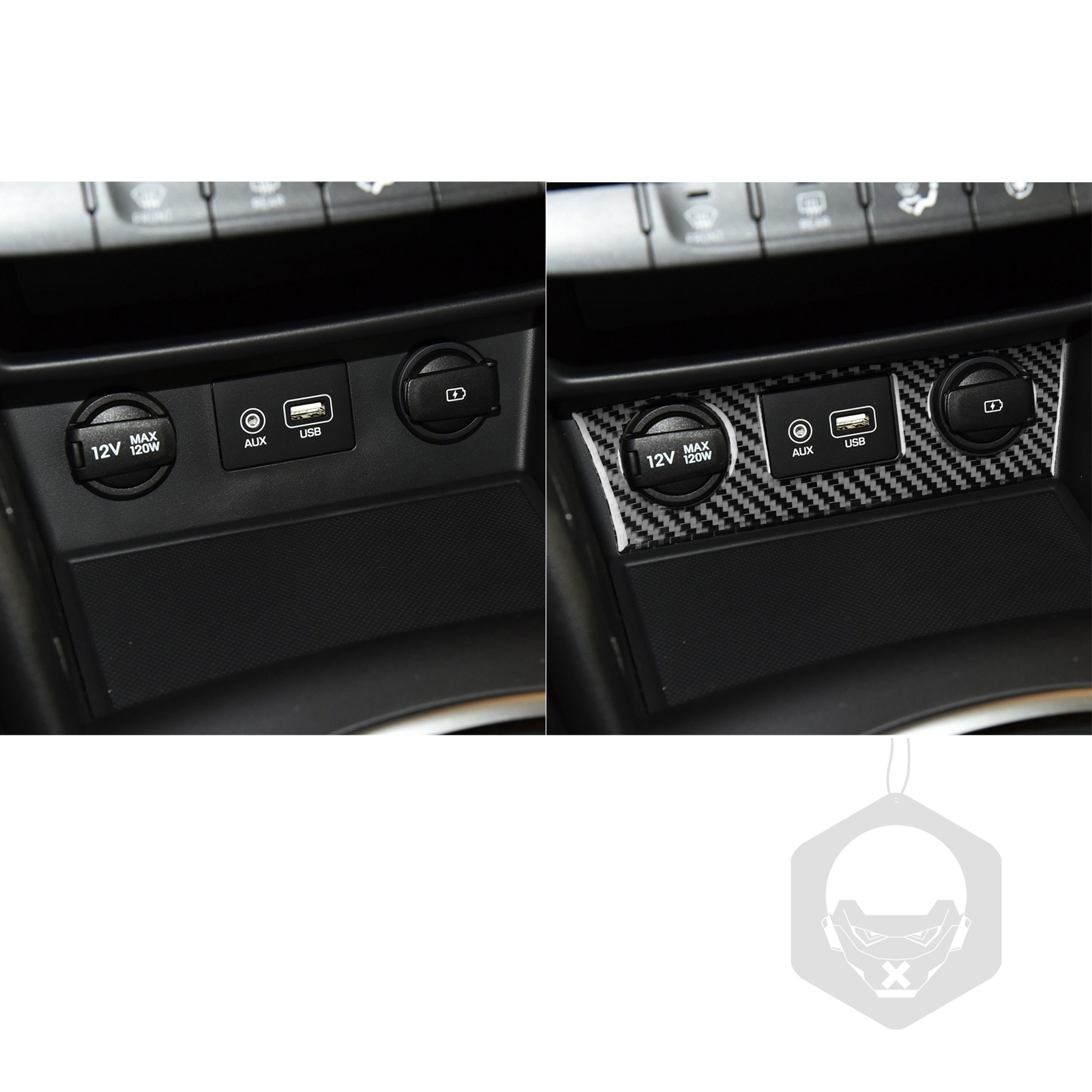 Carbon Fiber Car Accessories C - مراجعة Vape Decoration وسعره