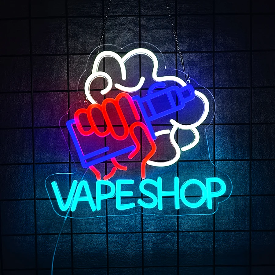 Light Up Sign For Smoke Store, - مراجعة Vaping Store وسعره