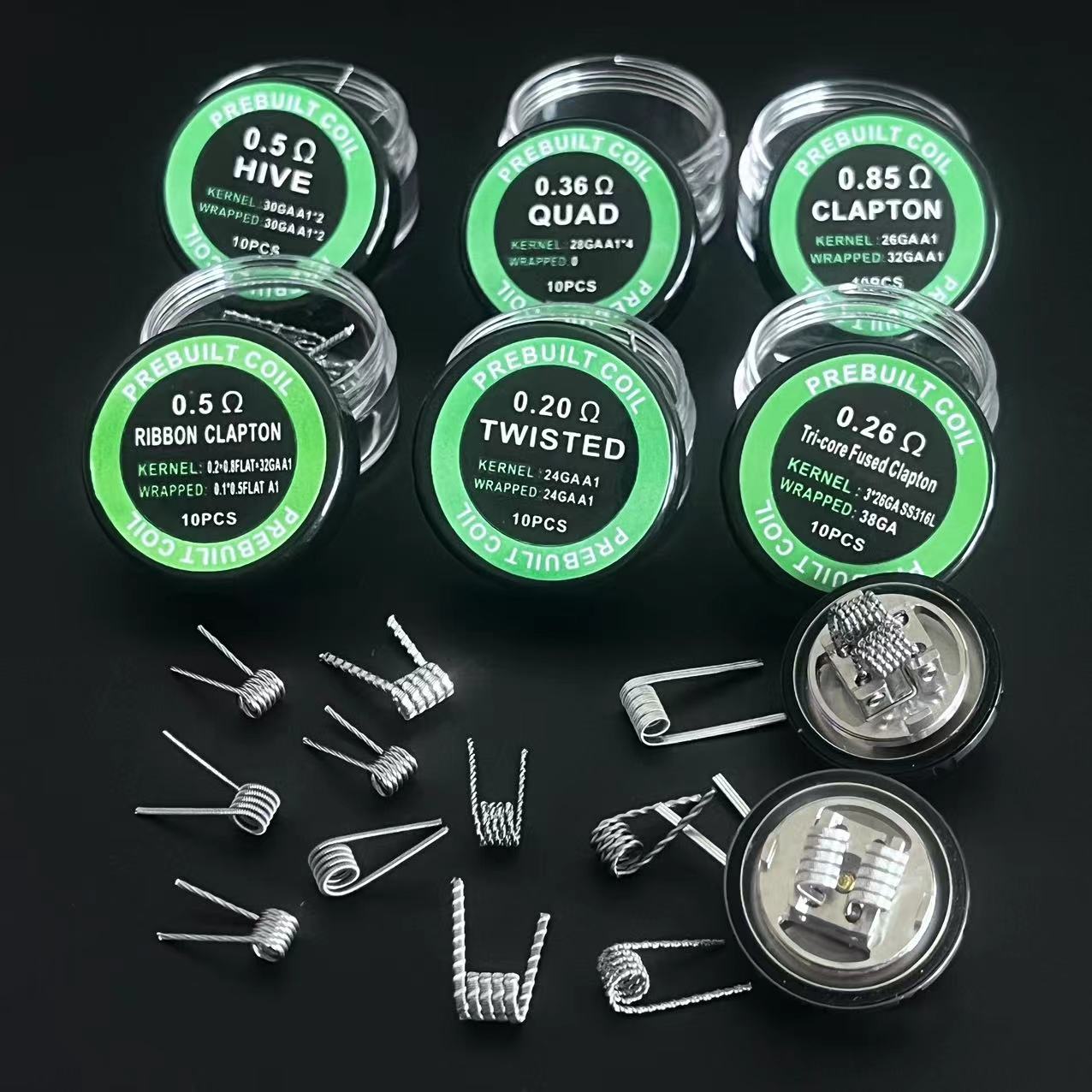 50pcs/30pcs/20pcs/10pcs DL RDL - مراجعة Coil Building Kit وسعره