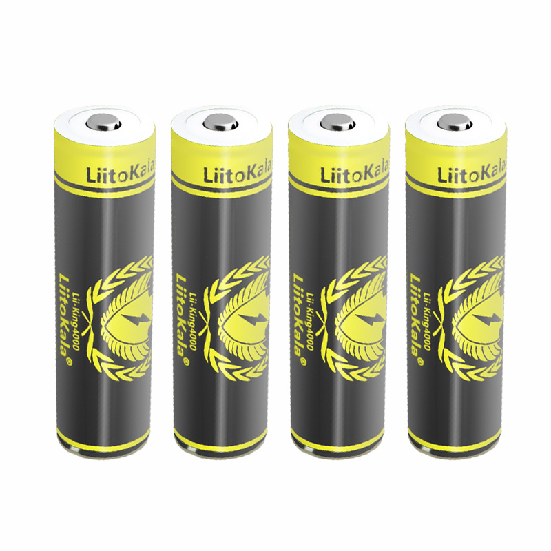 4pcs LiitoKala 3.7V 18650/2170 - مراجعة Vape Battery 18650 وسعره