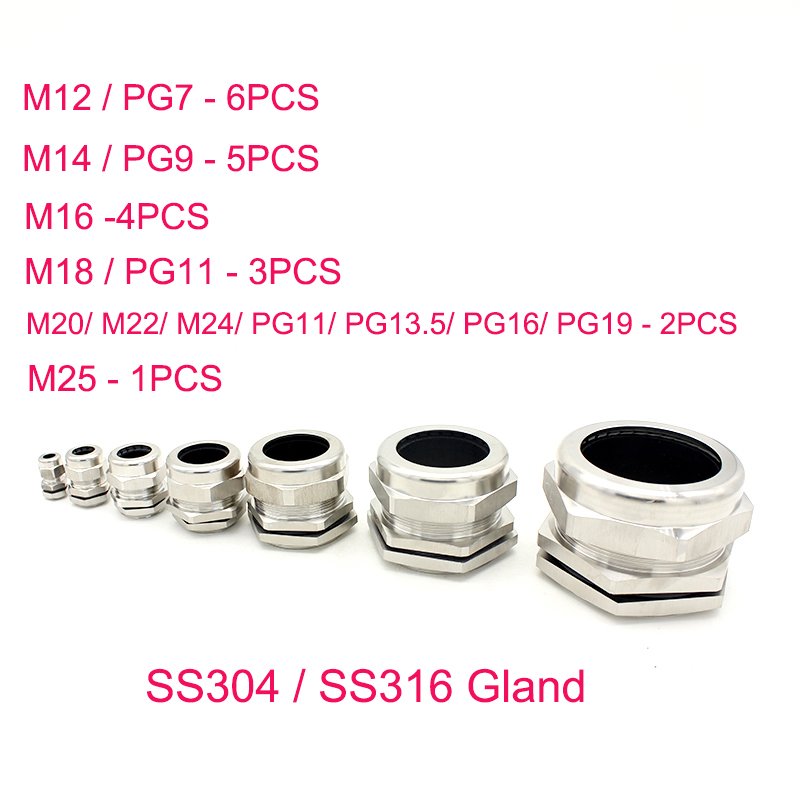 Stainless Steel Cable Gland SS - مراجعة Stainless Wire Ss316 وسعره