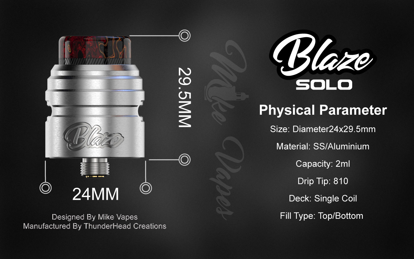 Original ThunderHead Creations - مراجعة Rda Atomizer Deck وسعره