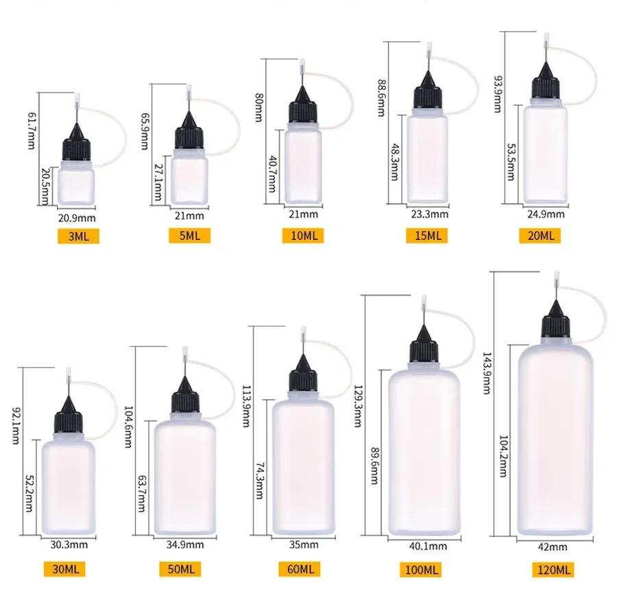 5-10pcs 5ml-120ml Empty Plasti - مراجعة Squonk Bottle Silicone وسعره