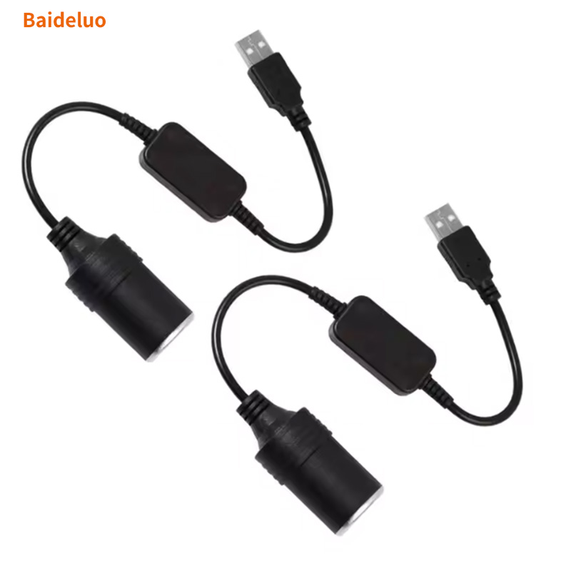 1pc 5V 2A USB To 12V Cigarette - مراجعة Accessories For Vaping وسعره