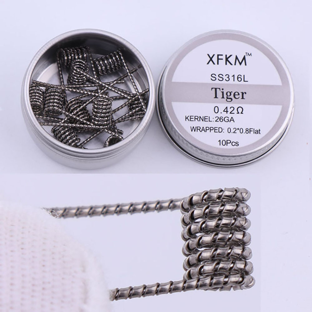 XFKM 10pcs/lot 316 Flat twiste - مراجعة Stainless Wire Ss316 وسعره