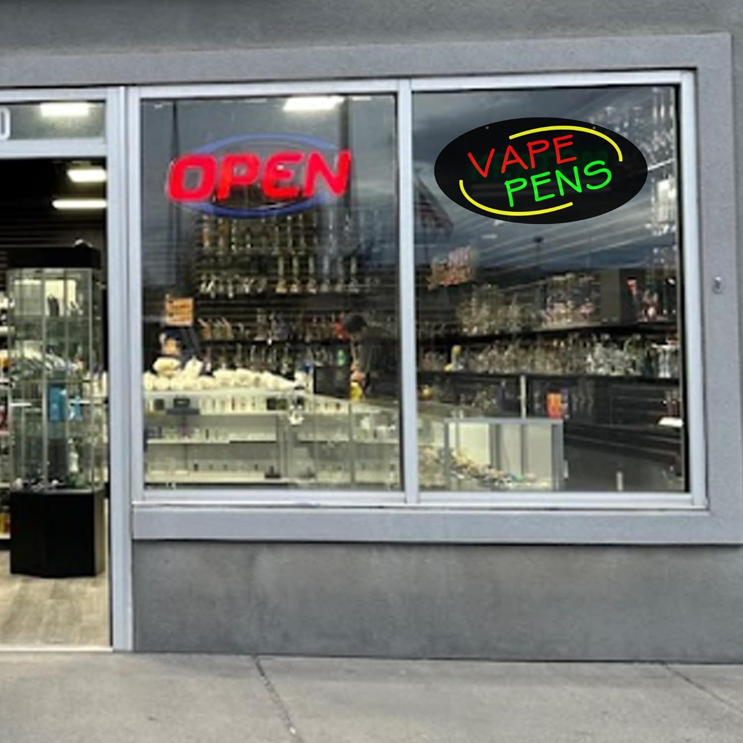 Vape Pens Neon Sign Dimmable L - مراجعة Vaping Store وسعره