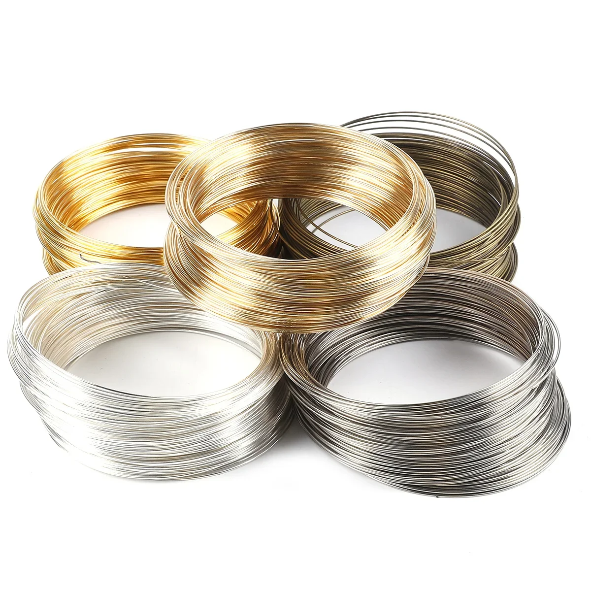 100Loops 0.6mm Memory Wire Bra - مراجعة Coil Building Kit وسعره