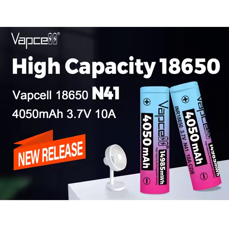 Original Vapcell N41 INR 18650 - مراجعة Vape Battery 18650 وسعره