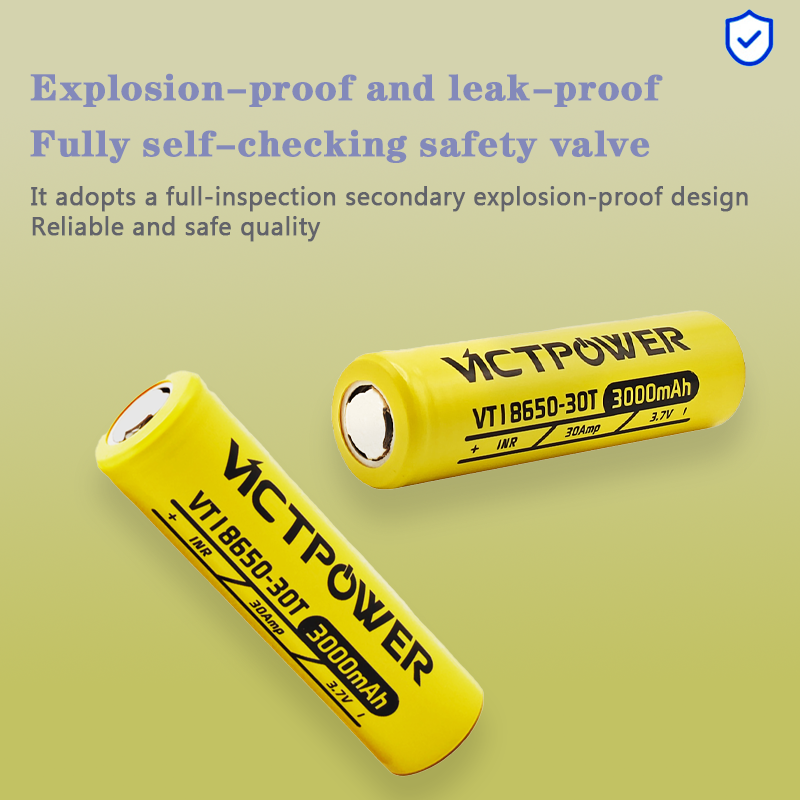 30A Continuous Drain Vicpower  - مراجعة Vape Battery 18650 وسعره