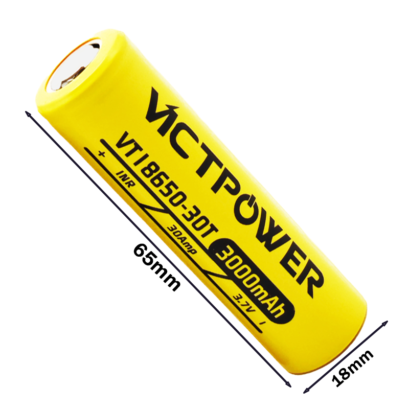 30A Continuous Drain Vicpower  - مراجعة Vape Battery 18650 وسعره