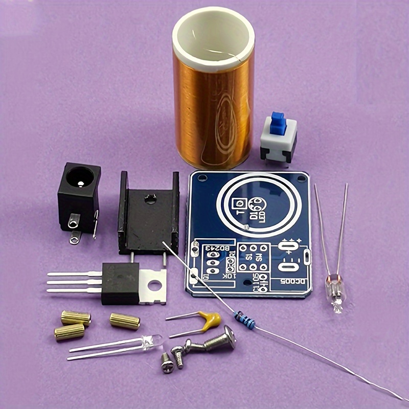 Mini Tesla Coil Kit BD243 DIY  - مراجعة Coil Building Kit وسعره