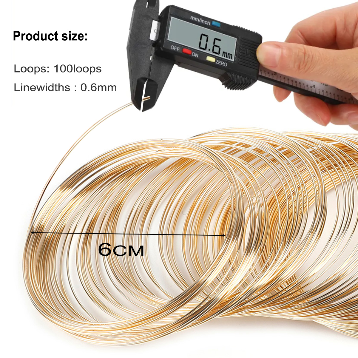 0.6mm Stainless Steel Memory W - مراجعة Coil Building Kit وسعره