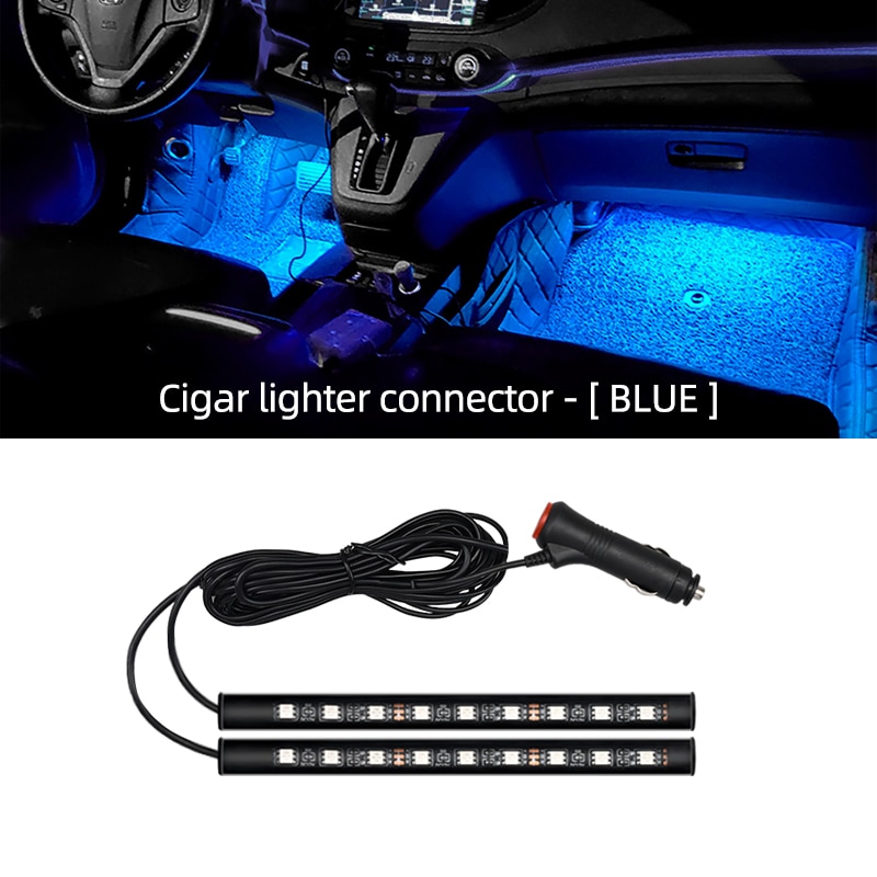 Car Neon Light Foot Light LED  - مراجعة Vape Decoration وسعره