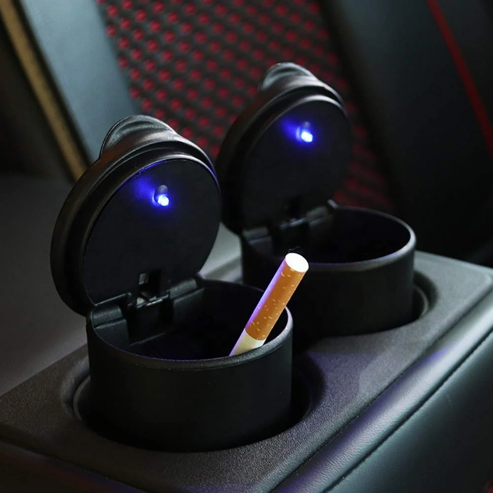 Portable Car LED Ashtray Unive - مراجعة Vape Decoration وسعره