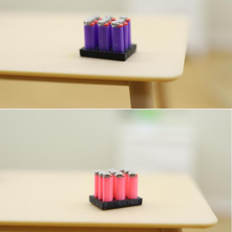 1/12 Dollhouse Mini Cigar Ciga - مراجعة Vape Decoration وسعره