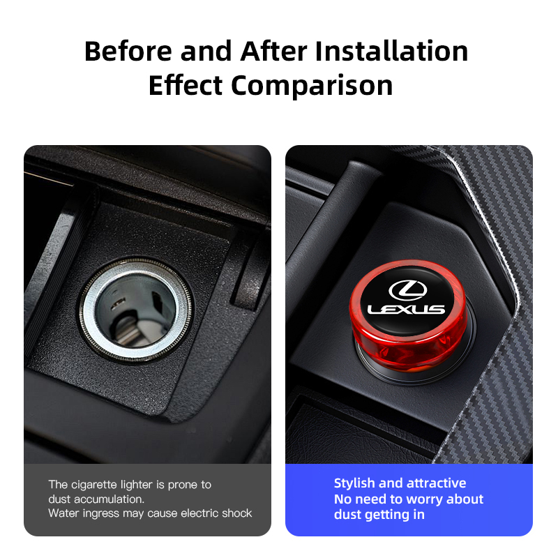 Car Cigarette Lighter Dust Cov - مراجعة Vape Decoration وسعره