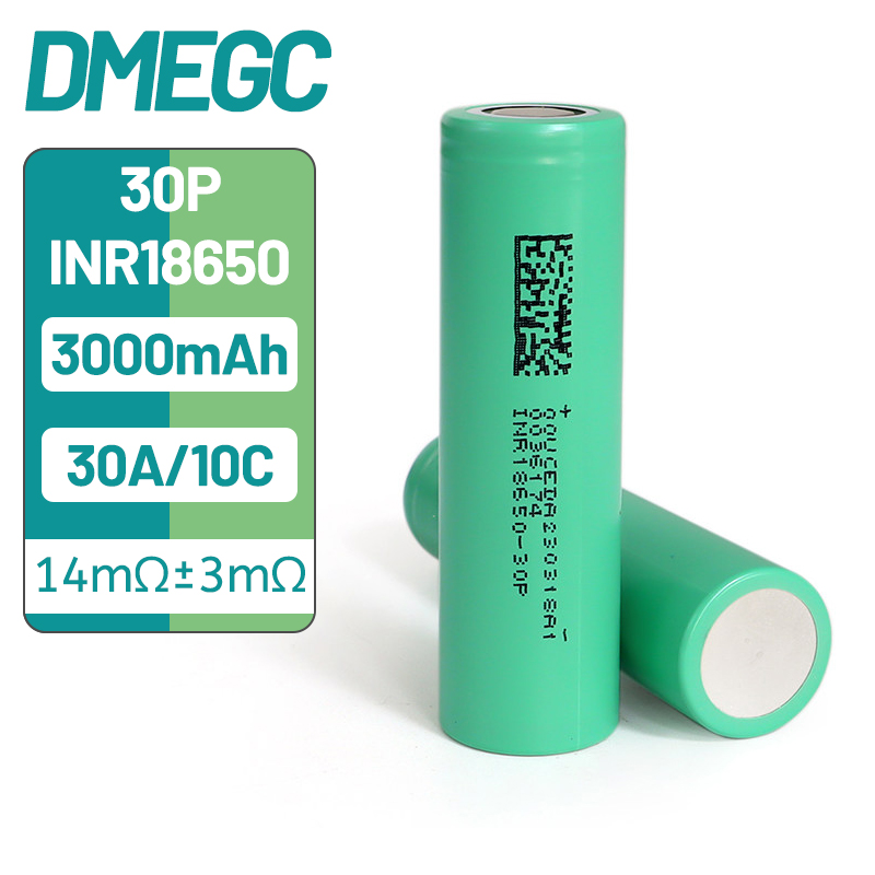 10PCS DMEGC 30P INR18650 3000m - مراجعة Vape Battery 18650 وسعره