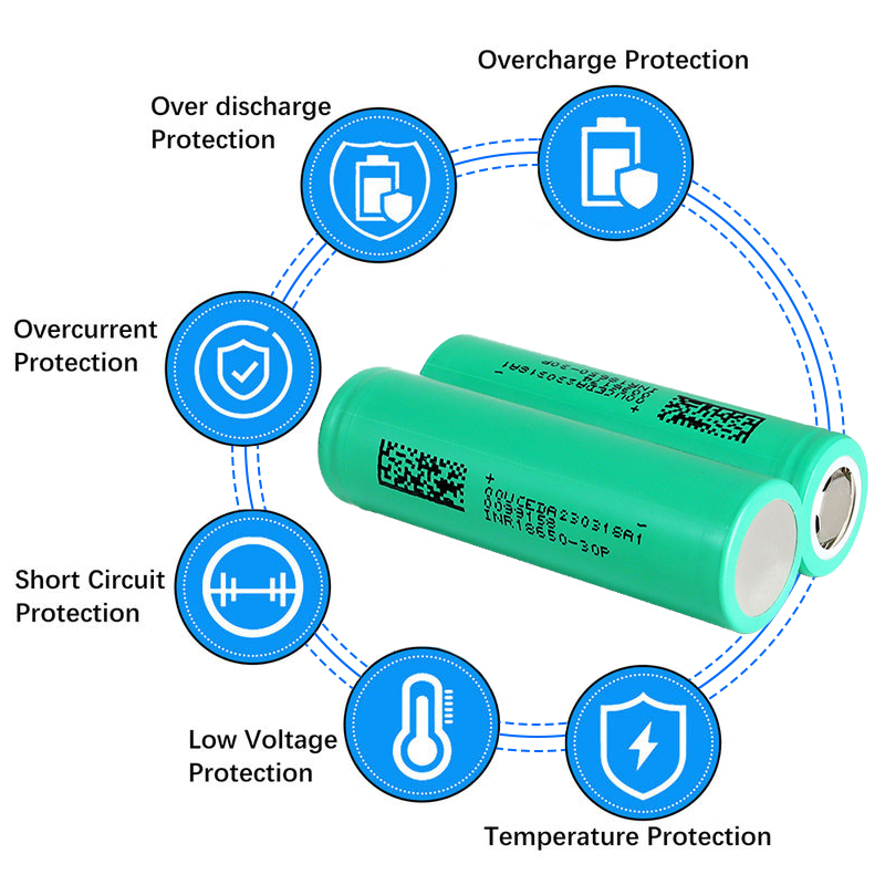10PCS DMEGC 30P INR18650 3000m - مراجعة Vape Battery 18650 وسعره