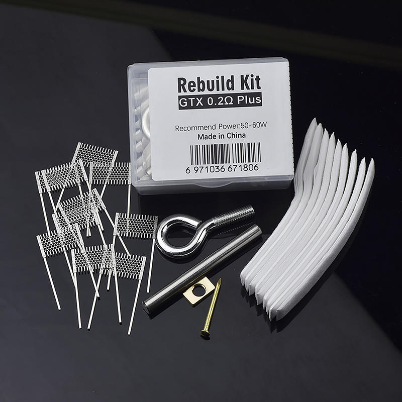 DIY Rebuild Kit GTX 0.2ohm Plu - مراجعة Coil Building Kit وسعره