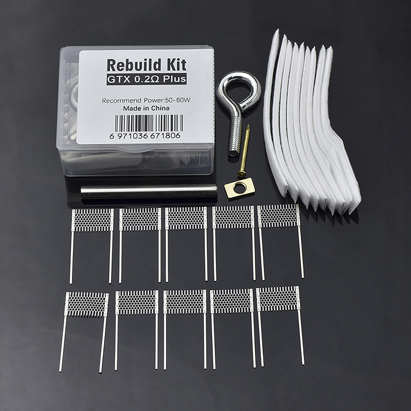 DIY Rebuild Kit GTX 0.2ohm Plu - مراجعة Coil Building Kit وسعره
