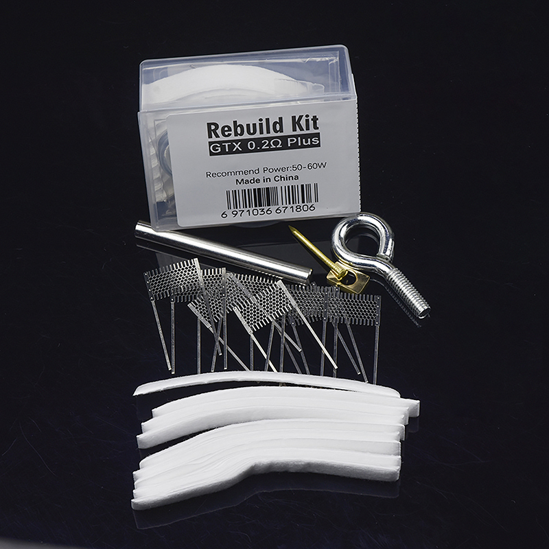 DIY Rebuild Kit GTX 0.2ohm Plu - مراجعة Coil Building Kit وسعره