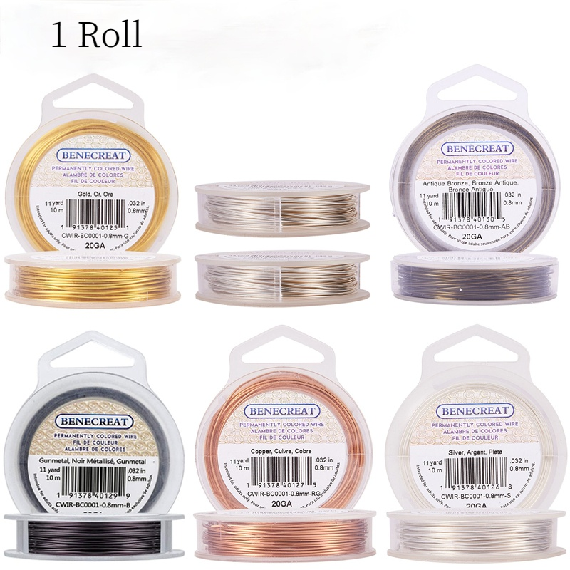 1 Rolls 20-Gauge 0.8mm Tarnish - مراجعة Coil Building Kit وسعره