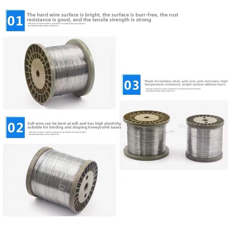 100m/lot 0.1mm 0.2mm 0.3mm 0.4 - مراجعة Stainless Wire Ss316 وسعره