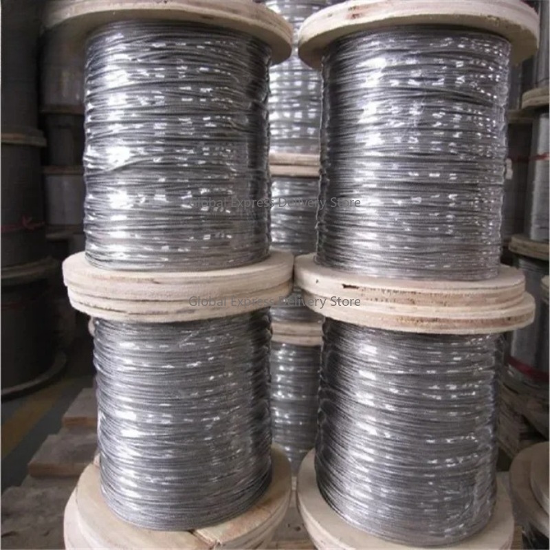 304 201 stainless steel cable  - مراجعة Stainless Wire Ss316 وسعره