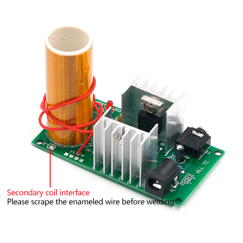 Mini Tesla Coil DIY Electronic - مراجعة Coil Building Kit وسعره