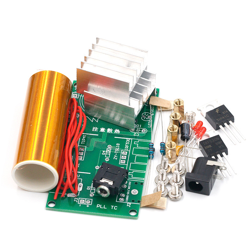 Mini Tesla Coil DIY Electronic - مراجعة Coil Building Kit وسعره