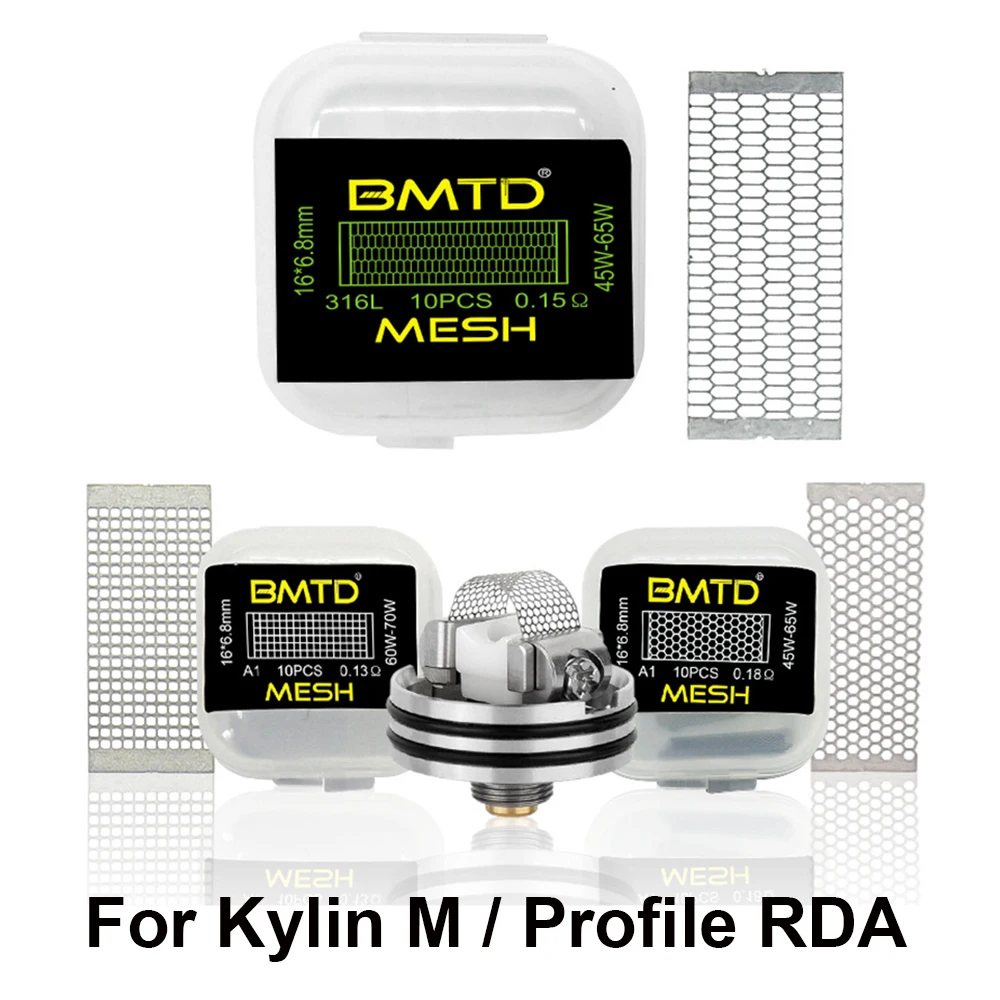 10pcs/box BMTD PreBuilt Coils  - مراجعة Stainless Wire Ss316 وسعره