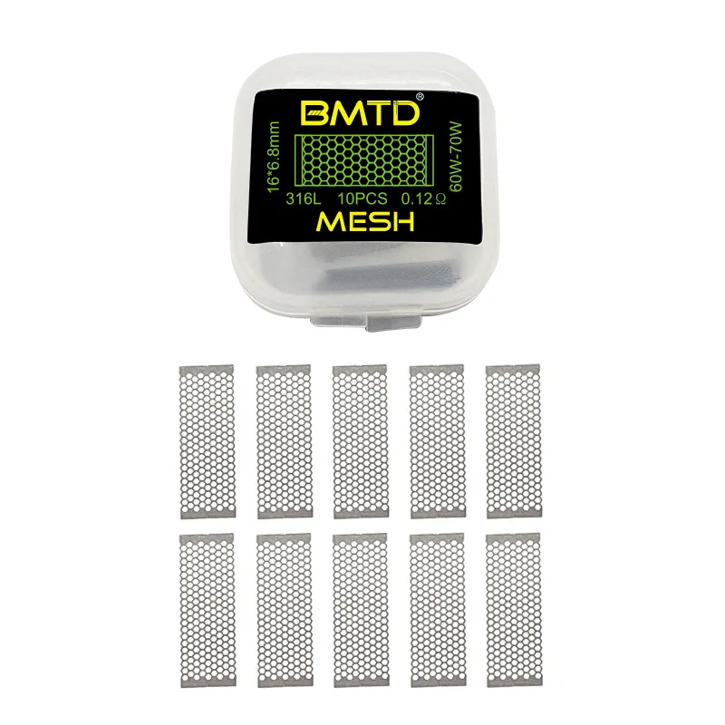 10pcs/box BMTD PreBuilt Coils  - مراجعة Stainless Wire Ss316 وسعره
