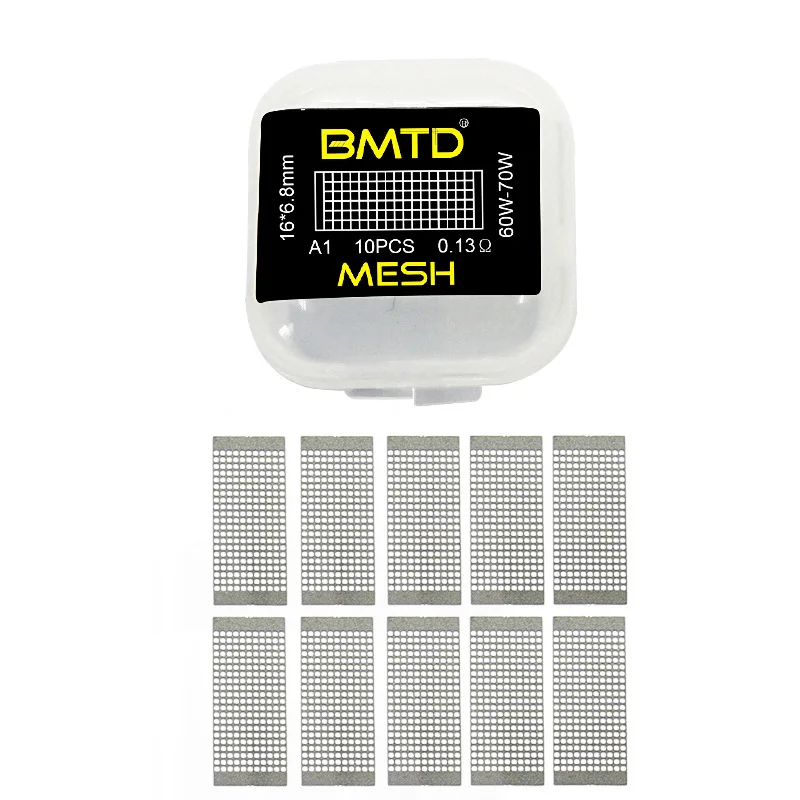 10pcs/box BMTD PreBuilt Coils  - مراجعة Stainless Wire Ss316 وسعره