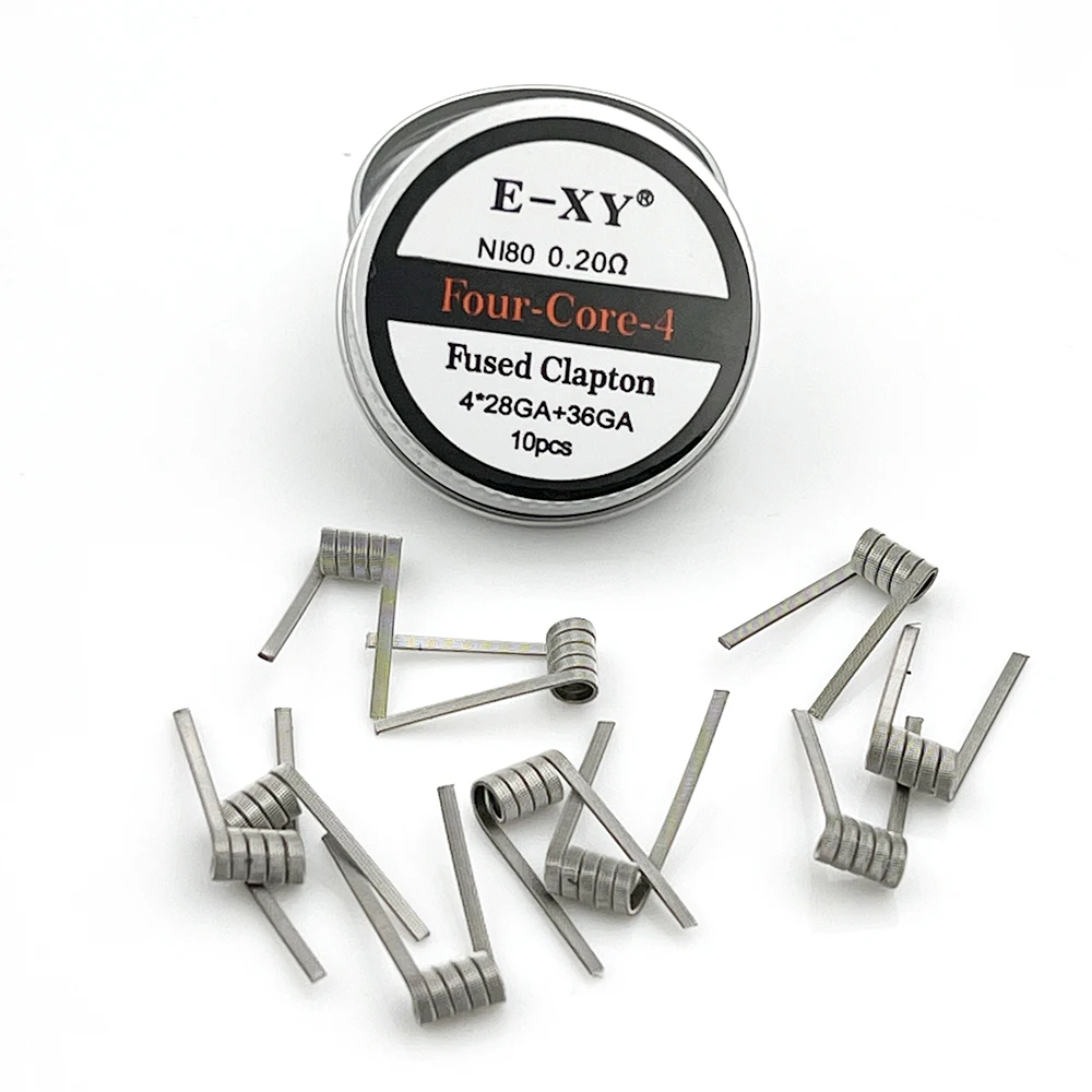 10pcs/box Ni80 Prebuilt Coil F - مراجعة Coil Building Kit وسعره