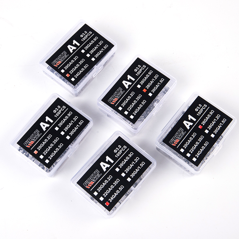 100Pcs/box High Quality A1 Coi - مراجعة Coil Building Kit وسعره